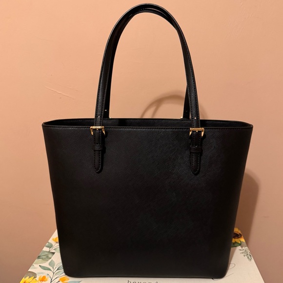 Michael Michael Kors Jet Set Multifunction Pocket Tote Large, Black handbag - Picture 8 of 15